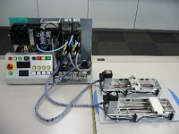 PLC実験装置の写真です。