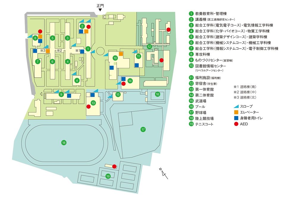 施設配置図