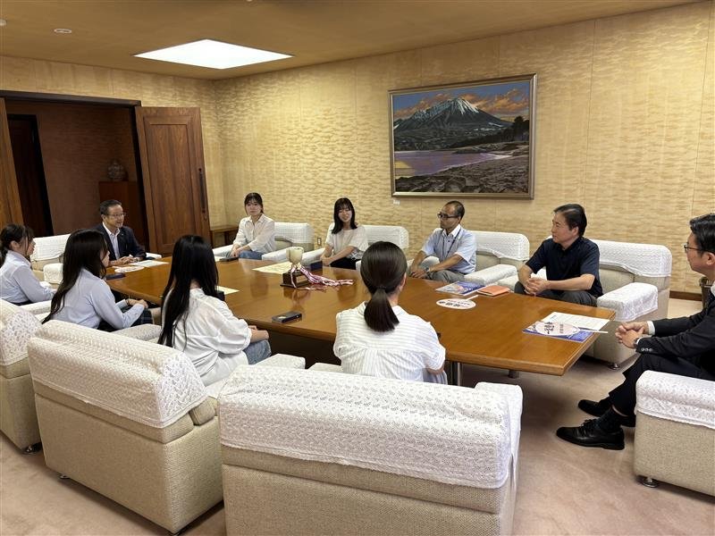 米子市長表敬訪問