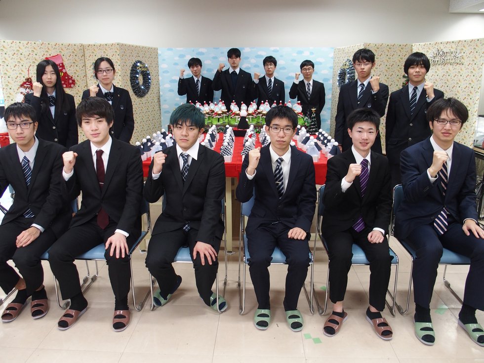 米子高専Ｃチームのメンバー