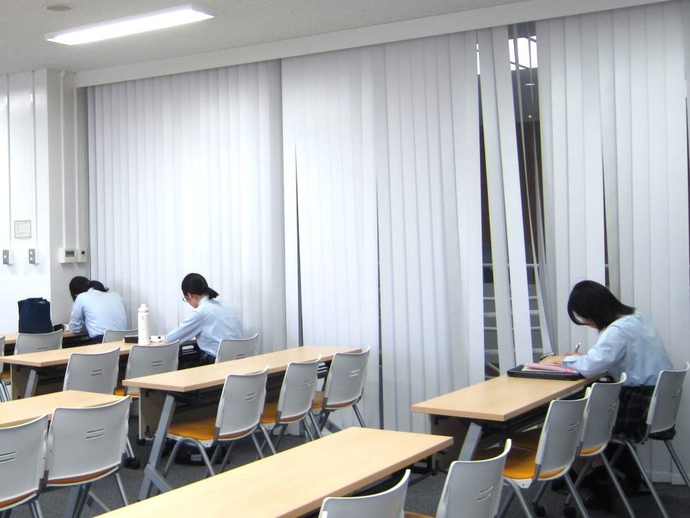 静かに勉強する部屋