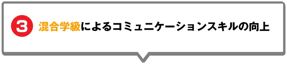 混合学級によるコミュニケーションスキルの向上